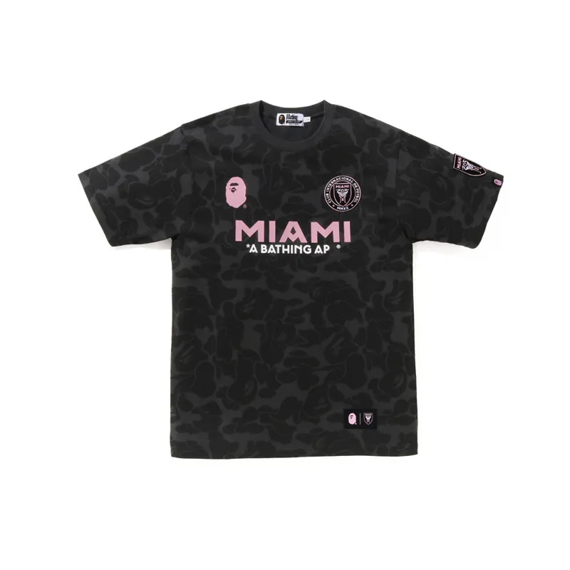 お*読様 A Bathing Ape Miami Tシャツ ピンク Bape x Inter Miami CF Tee L (42-44) New | Mercari