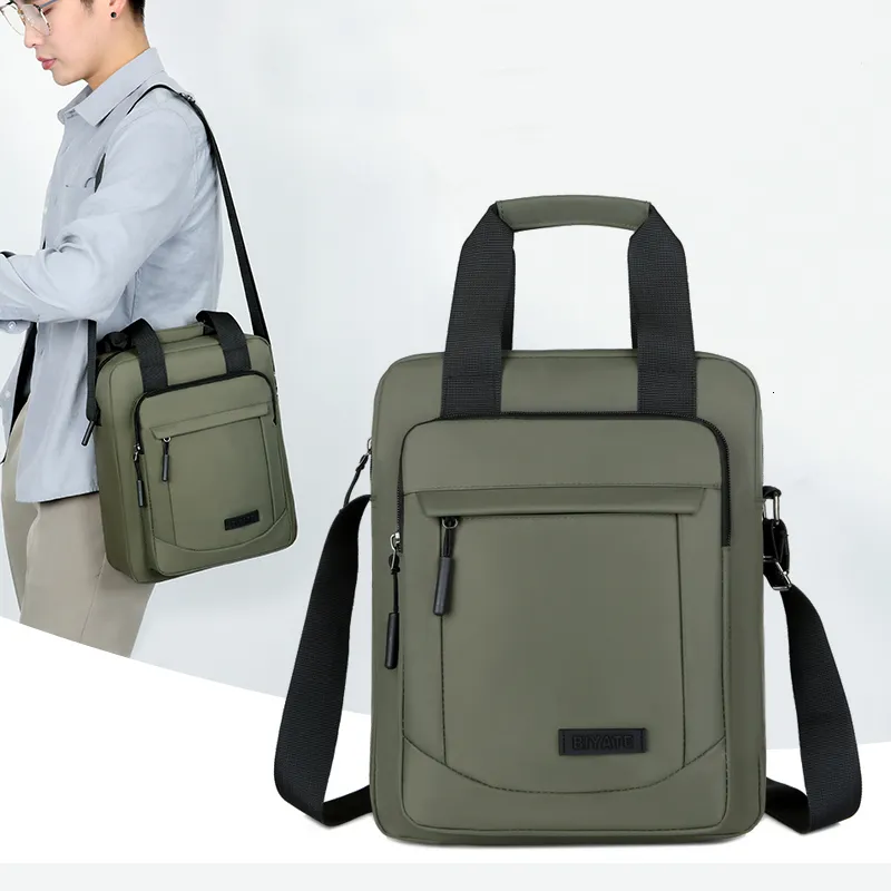 Sacos ao ar livre casuais homens esportes ao ar livre ombro crossbody saco de viagem de náilon masculino bolsa homem trabalho negócios mensageiro saco tote bolsa 230919