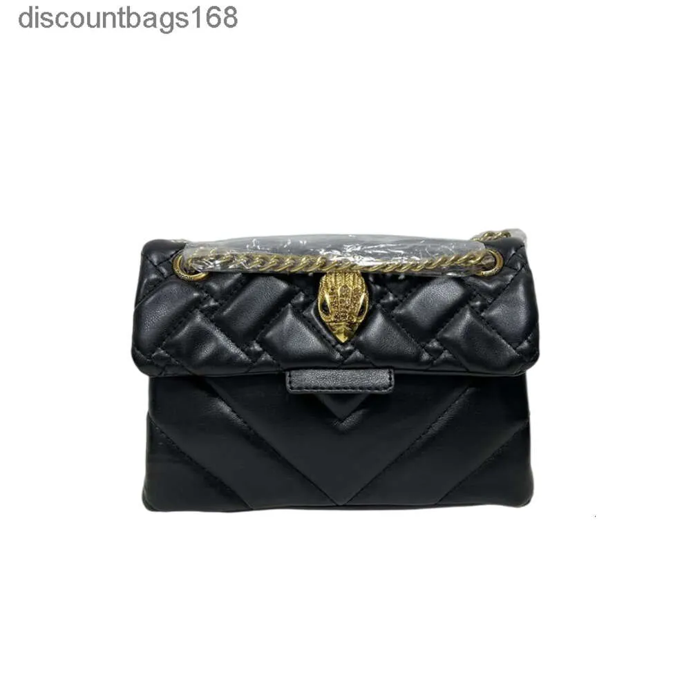 Designers populaires Femmes Kurt Geiger Sac Eagle Head Diamond London Mini Kensington Bandoulière Rainbow Sacs à main en cuir Chaîne Dames Flap Sacs avec G