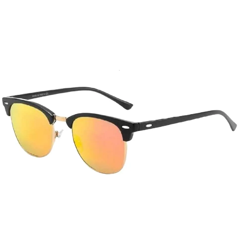 Rale Men Ban Sunglasses Designes Women UV400保護偏光メガネ3016半金属フレームHD強化ガラスレンズメガネ