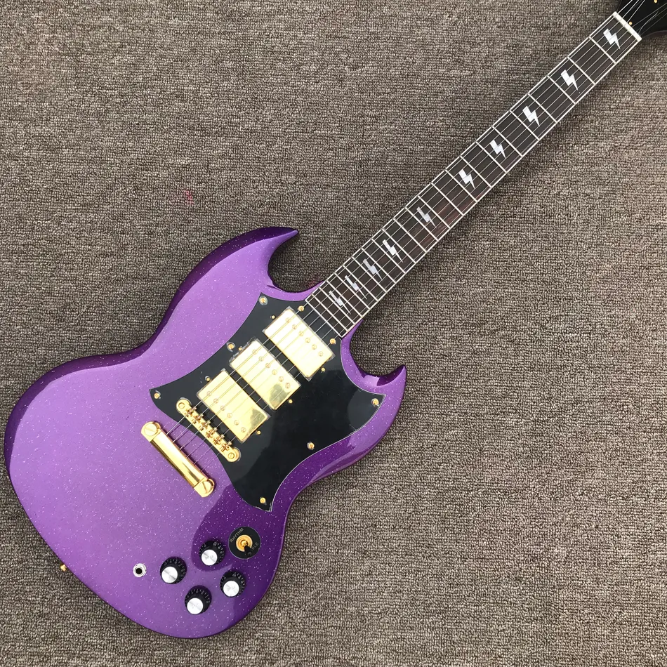 same of the pictures Custom Shop, Made in China, SG400, High Quality Electric Guitar, 3 piece pickup, Gold Hardware, Free Shipping