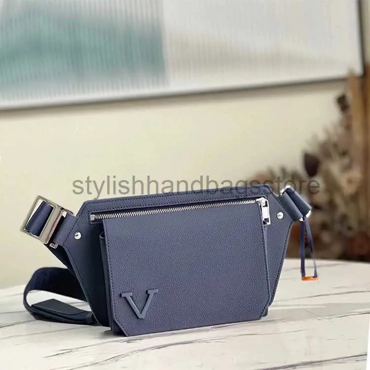 Cross Body äkta läderstart Sling Travel Bag M57081 Fanny Pack Designer Luxury Midmidja axelhandväskor Koppling tote packar bumbag crossbody väskor bältesväska