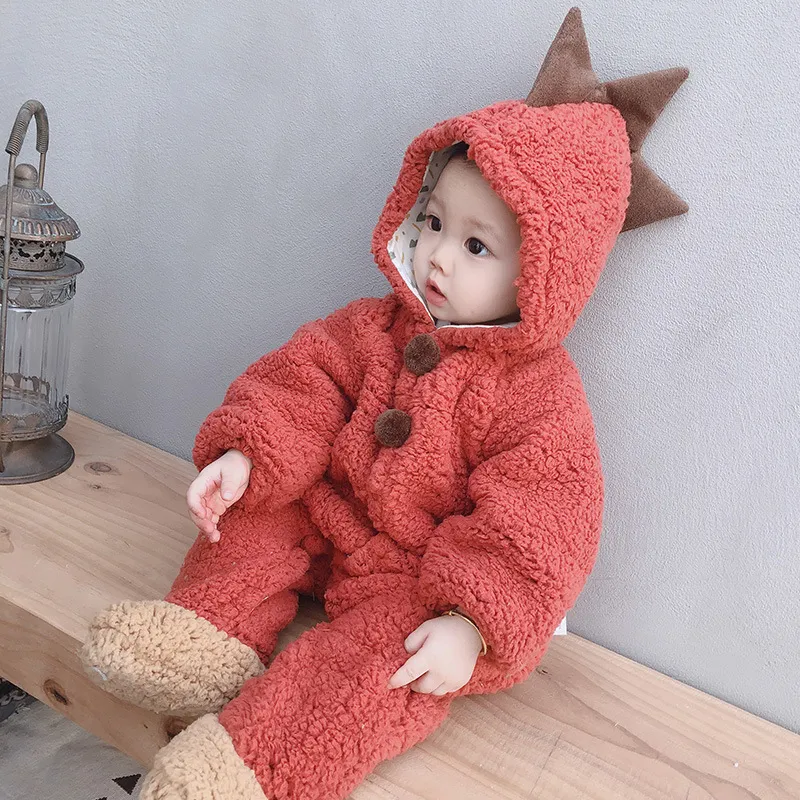 Mamelucos Bebe Otono Invierno Traje Mameluco Ropa Nacida Dinosaurio Para Ninos Y Ninas Mono Acolchado De Algodon 230919 De 20 71 DHgate