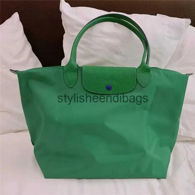 Axelväskor högkvalitativa nya kvinnors handväska dumpling väska nylon vattentät väska hög kapacitet shopping väska56stylisheendibags