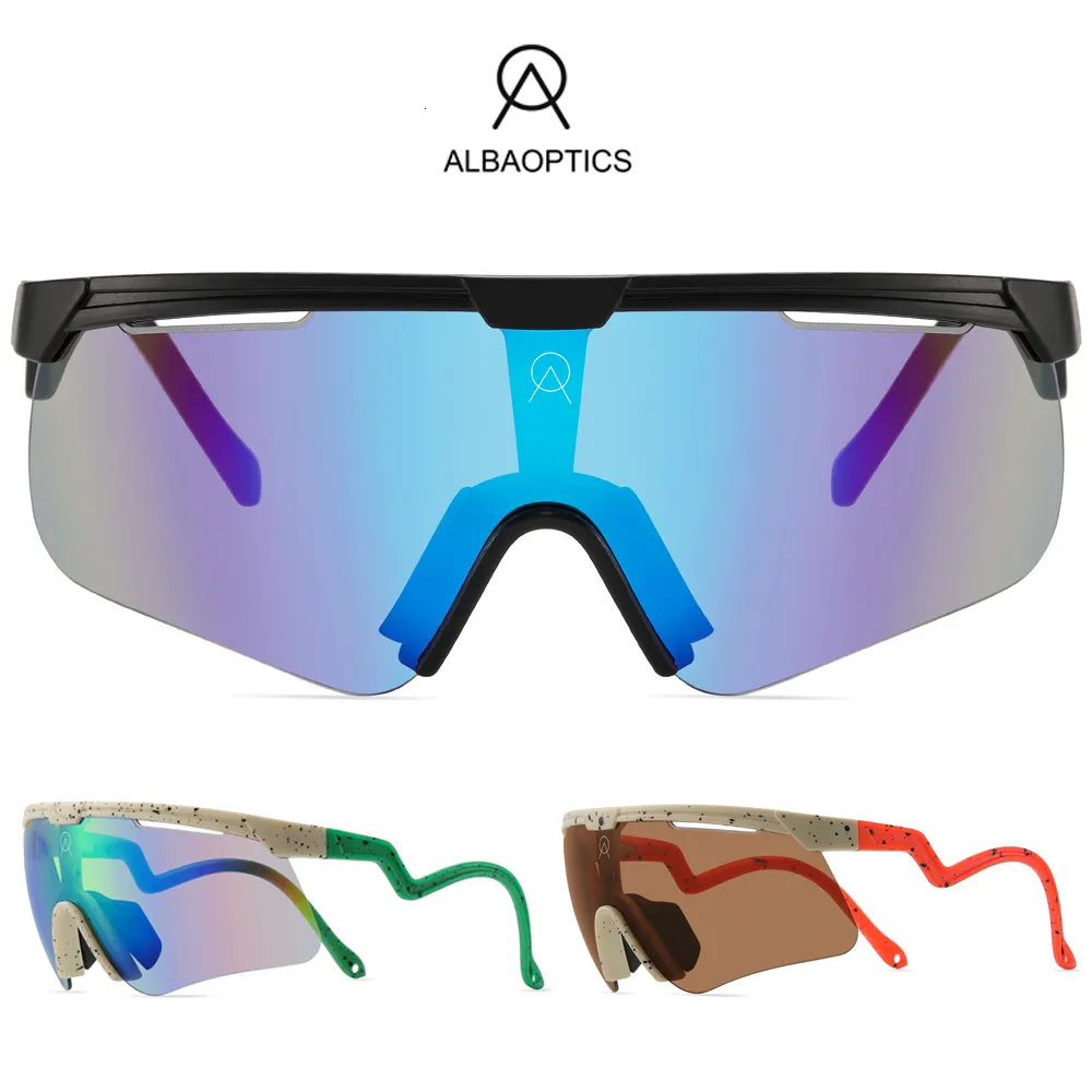 Уличные очки Albaoptics Велосипедные солнцезащитные очки Мужчины UV400 Спортивные очки Велосипедные очки Alba Delta Женщины Мужские очки Alba Optics Outdoor 230919