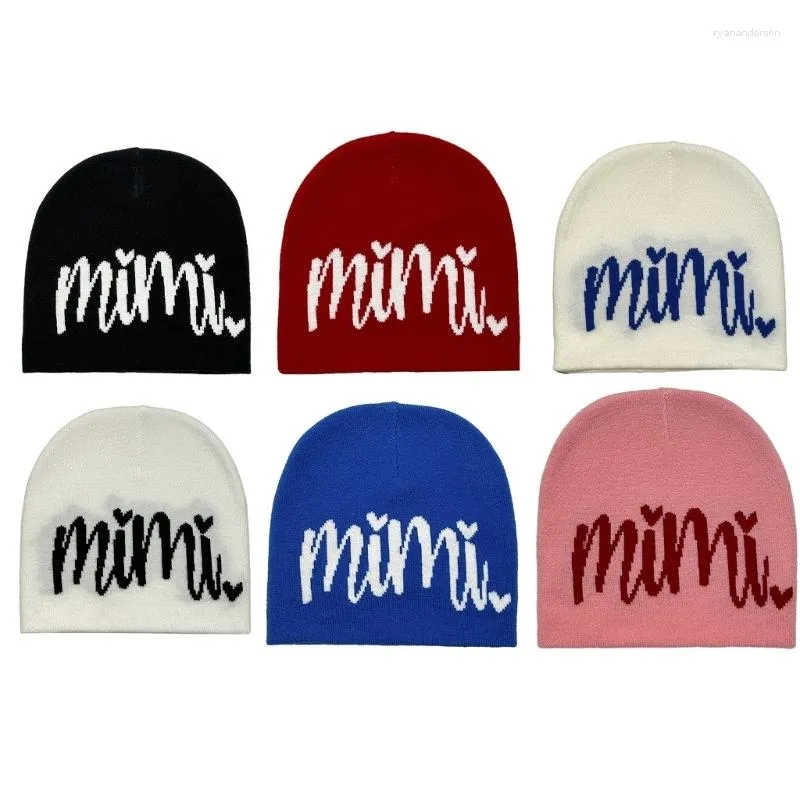 Ball Caps Male Hip-hop Beanie Hat Y2k Accessories Skull Cap Turbans For Autumn Winter 28TF