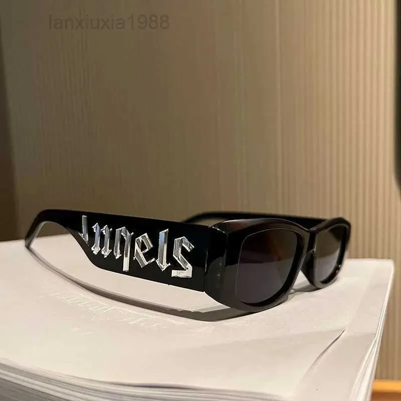 Designer Solglasögon Mens 5A kvalitetsglasögon Rimlös rektangel Ny klassiska Angels Palm Clear Black Geryeglasses ESX0BHQB