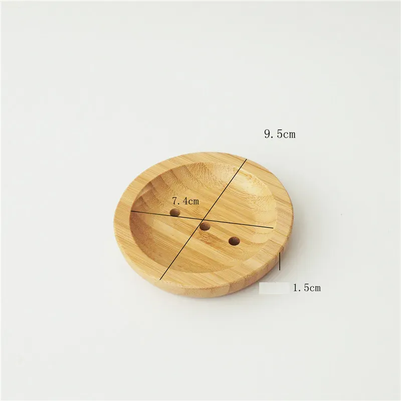 Eco Friendly Natural Bamboo Soap Dish 3 Styles