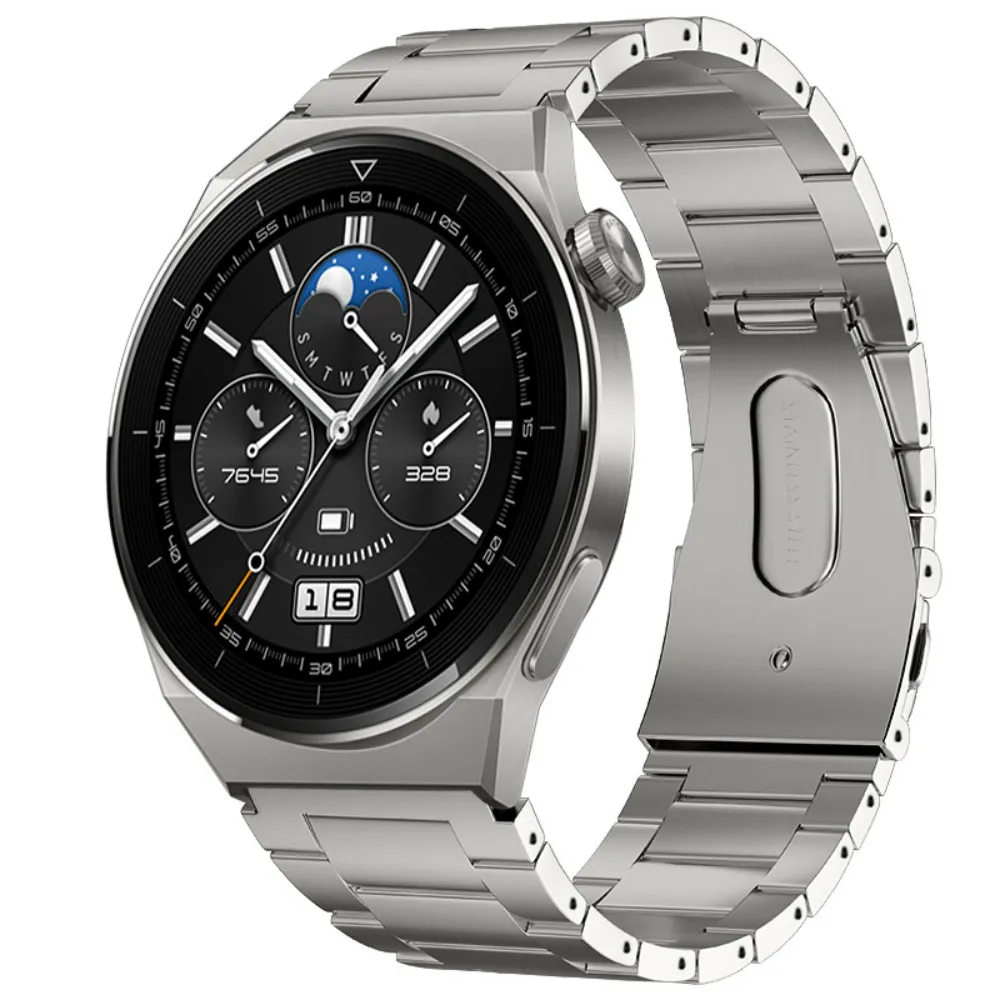 For Xiaomi Watch S3 / Huawei Watch 2 Pro / Honor Watch 4 Pro Watch Band  22mm Silicone Watch Strap - Dark Grey Wholesale