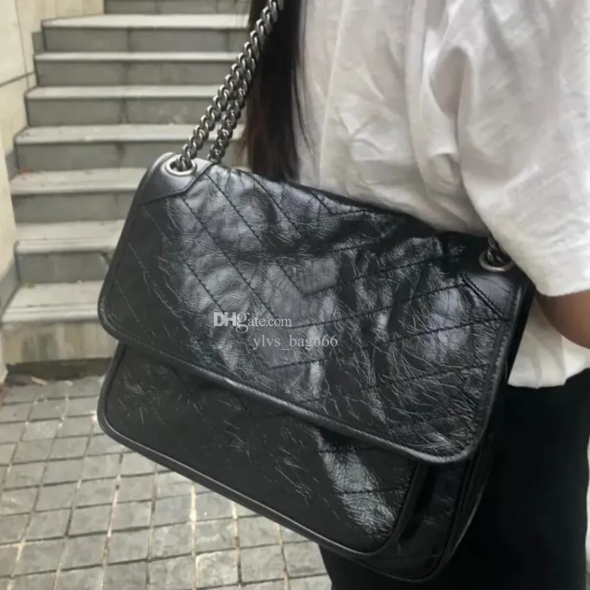 Borse designer catena designer borse a tracolla borsetta Niki da donna Classici di moda per la moda di lusso in pelle di lusso in pelle di grande capacità 2023 Desinger Crossbody