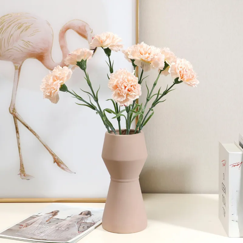 Faux Floral Feel Hydraterende Anjer Simulatie Bloemen Thuis Woonkamer Decoratie Kunstbloem Moederdag Cadeau