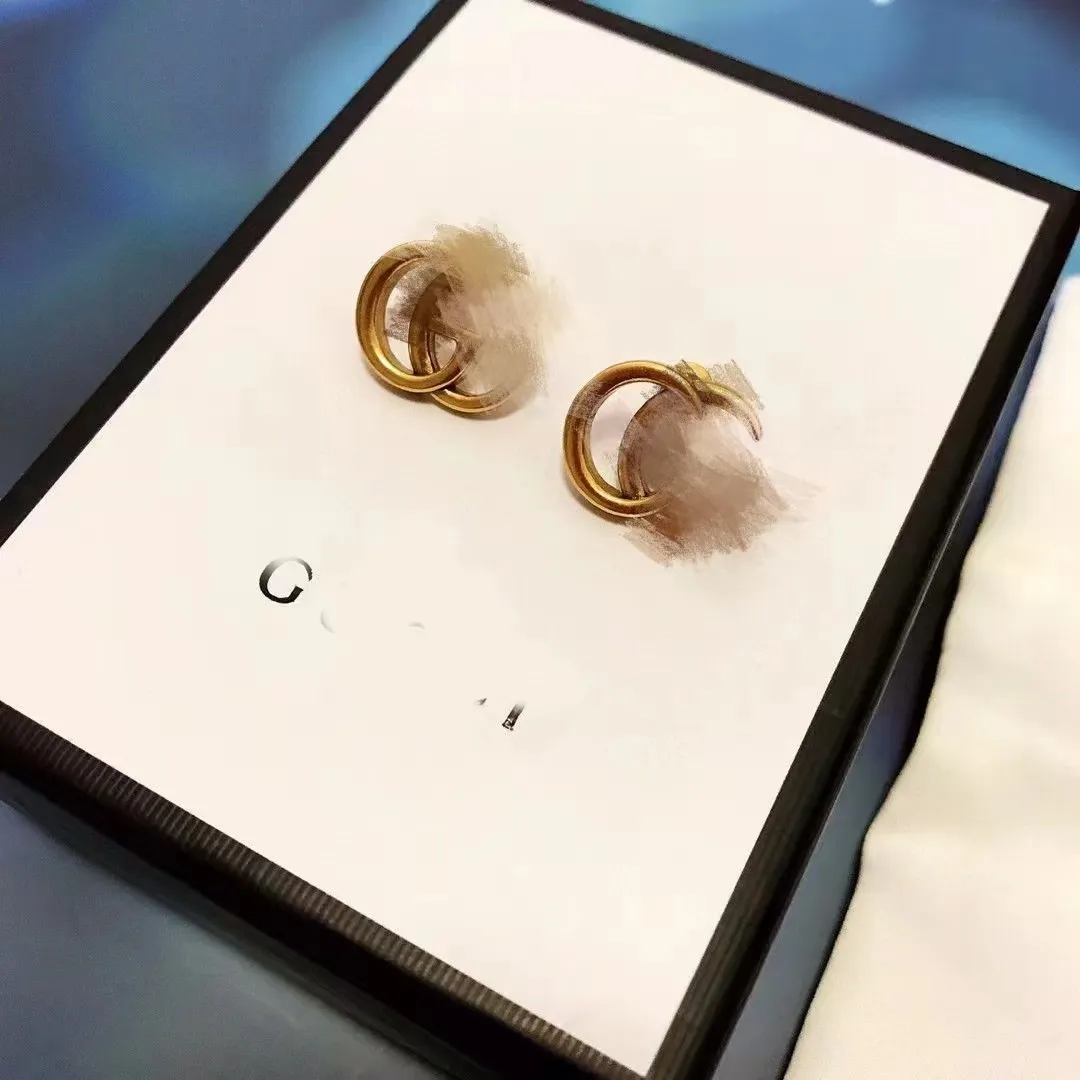 Brand New Design Irregular Style Gold Color Earrings As Gift for Woman Korean Jewelry Unusual Accessories