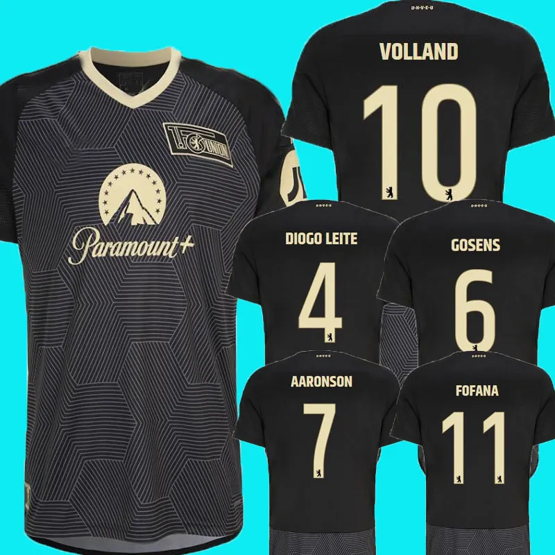 Berlin 2023 Union Herren Fußballtrikots AARONSON FOFANA Champions