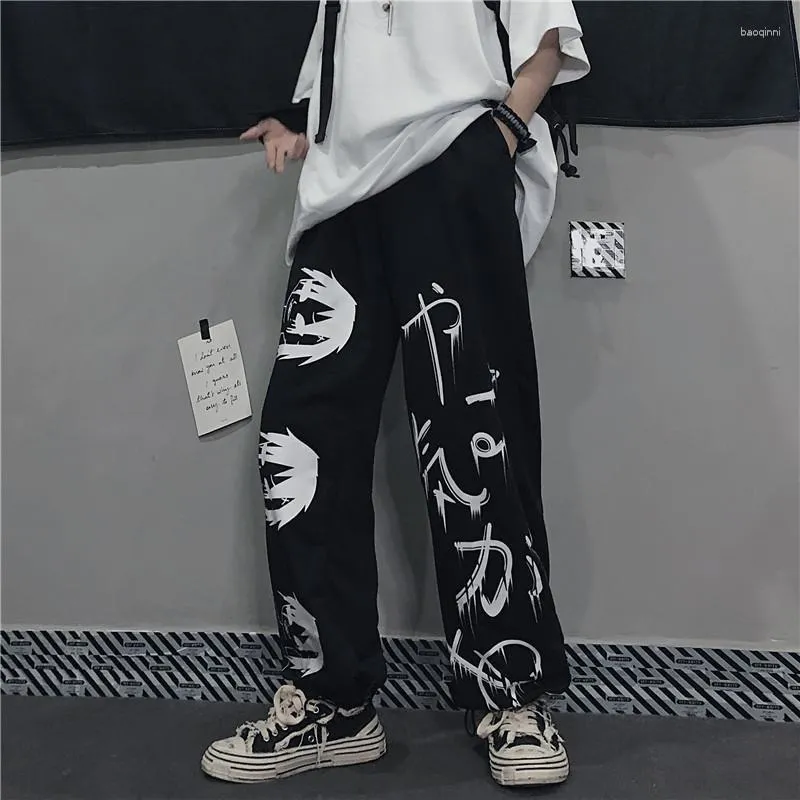 Cartoon Printing Pants for Women Fashion Chic Casual Trousers