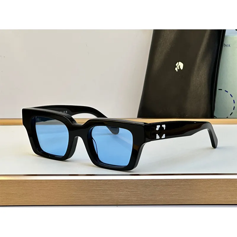 Off white sunglasses men's designer full PC frame UV400 protection