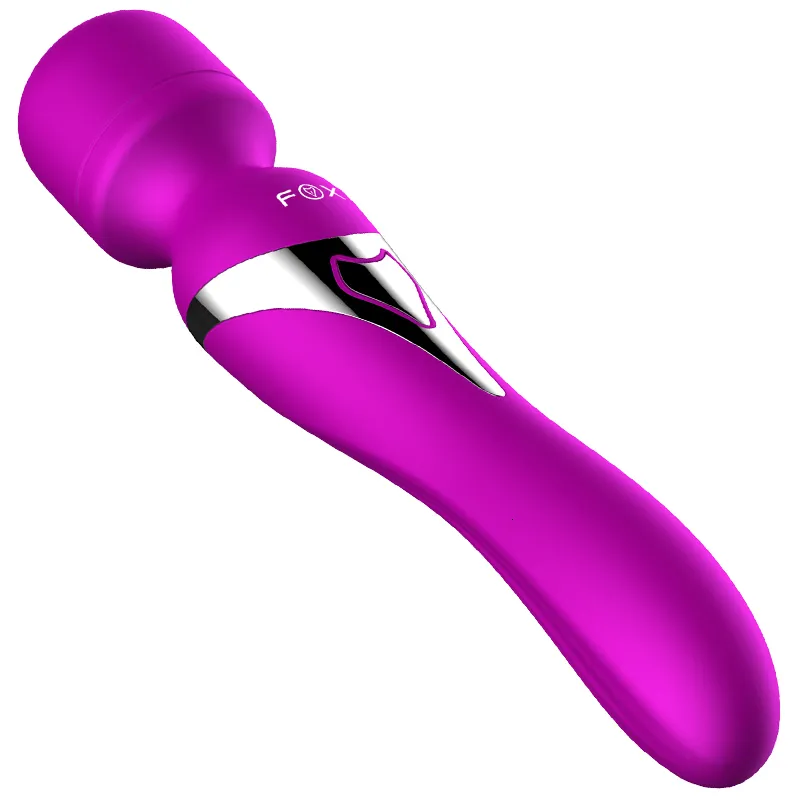 Jouets pour adultes Double vibrateur intelligent Av baguette magique masseur gode vibrateur G Spot stimulateur de clitoris masturbation féminine produit sexuel 230920