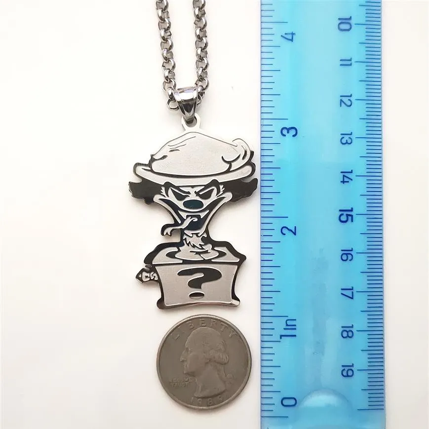 N/N ICP Carnival of Carnage twiztid ICP psychopathic records stainless  steel Charms necklace pendant 3mm 30'' bead chain, Metal, not known :  Amazon.ca: Clothing, Shoes & Accessories