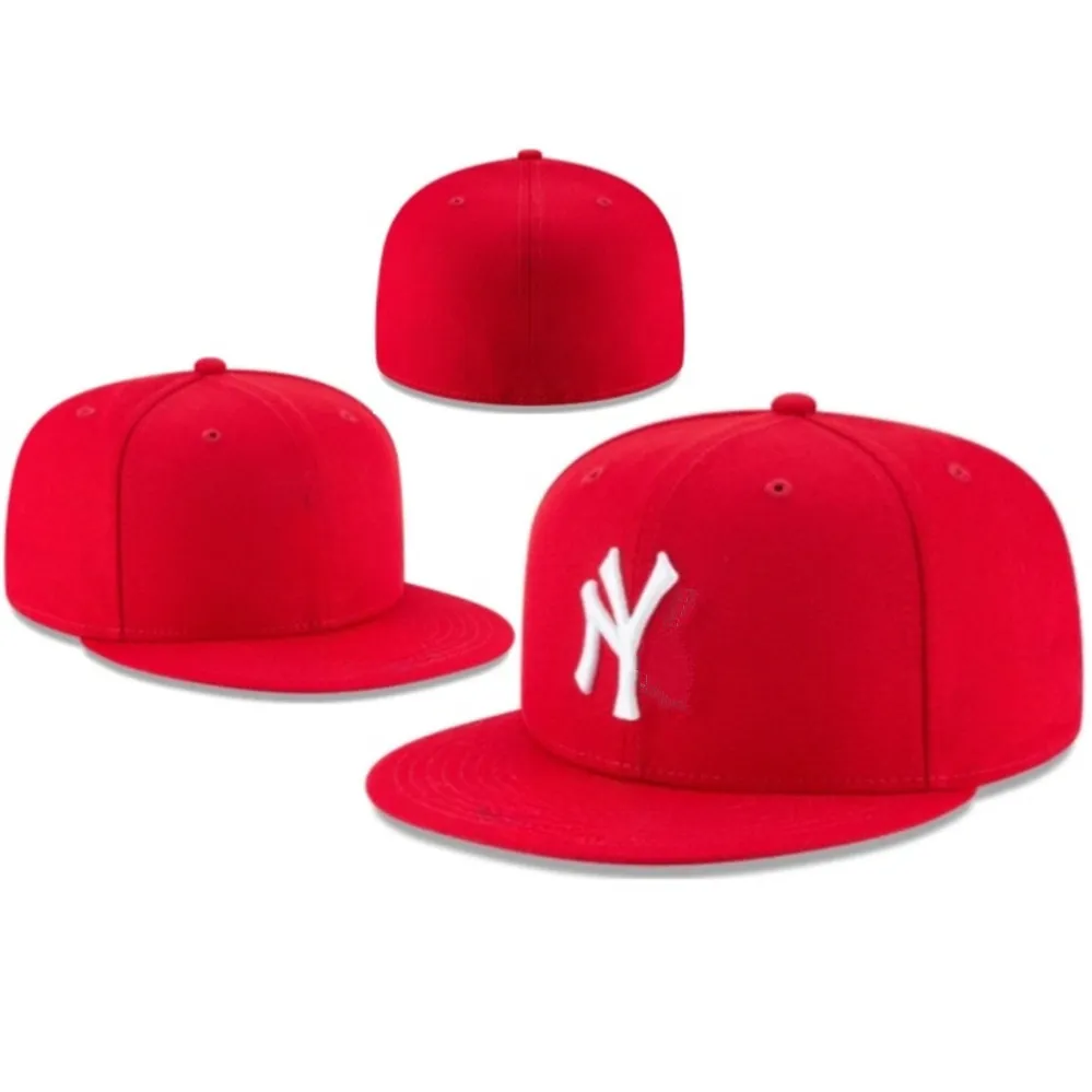 Heta monterade hattstorlekar passar hatt baseball fotboll snapbacks designer platt hatt aktiv justerbar broderi bomull möss alla laglogo utomhus sport cap D-20