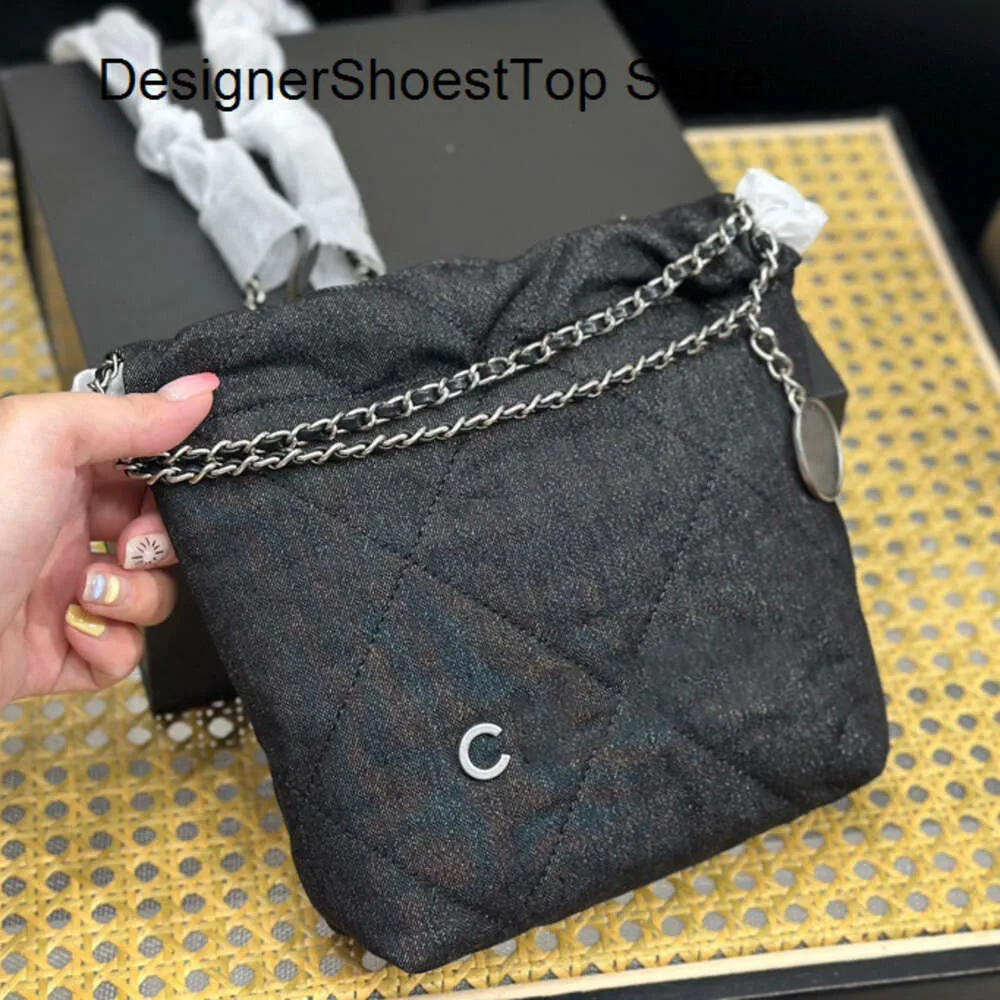 Duffel Taschen Designer Luxus Taschen Frauen Umhängetasche Große Kapazität Handtaschen Mode Kette Geldbörse Damen Denim Müllbeutel Gute Übereinstimmung Schöne TOP C2F5