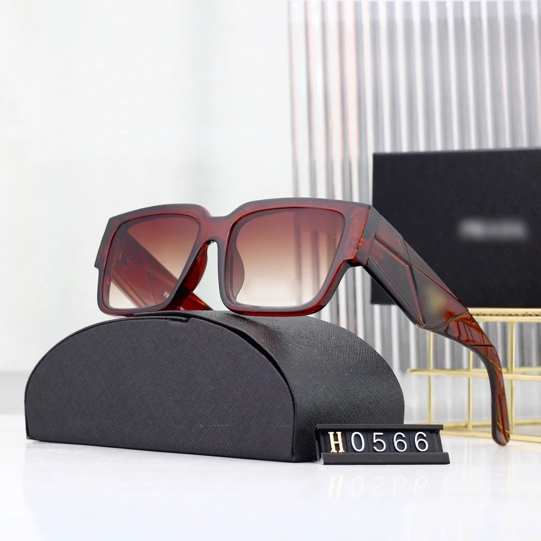 Top luxury Sunglasses polaroid lens designer womens Mens Goggle senior Eyewear For Women eyeglasses frame Vintage Metal Sun Glasses With Box black OS 0566