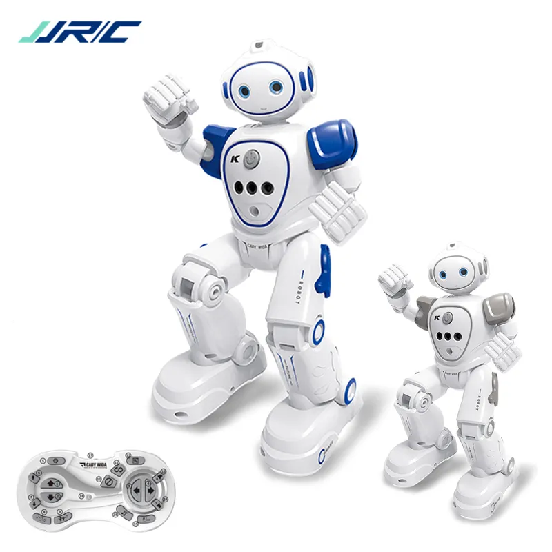 Elektrische RC Tiere R21 RC Roboter Spielzeug Samrt Intelligente Infrarot Sensor Programmierung Singen Tanz Action Figur Geste Roboter Spielzeug für Kinder 230920