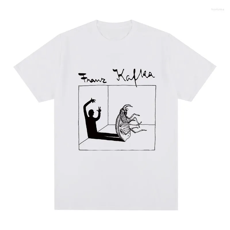 メンズTシャツ変態TシャツFranz Kafka CottonMen Shirt Tee Tシャツレディーストップス