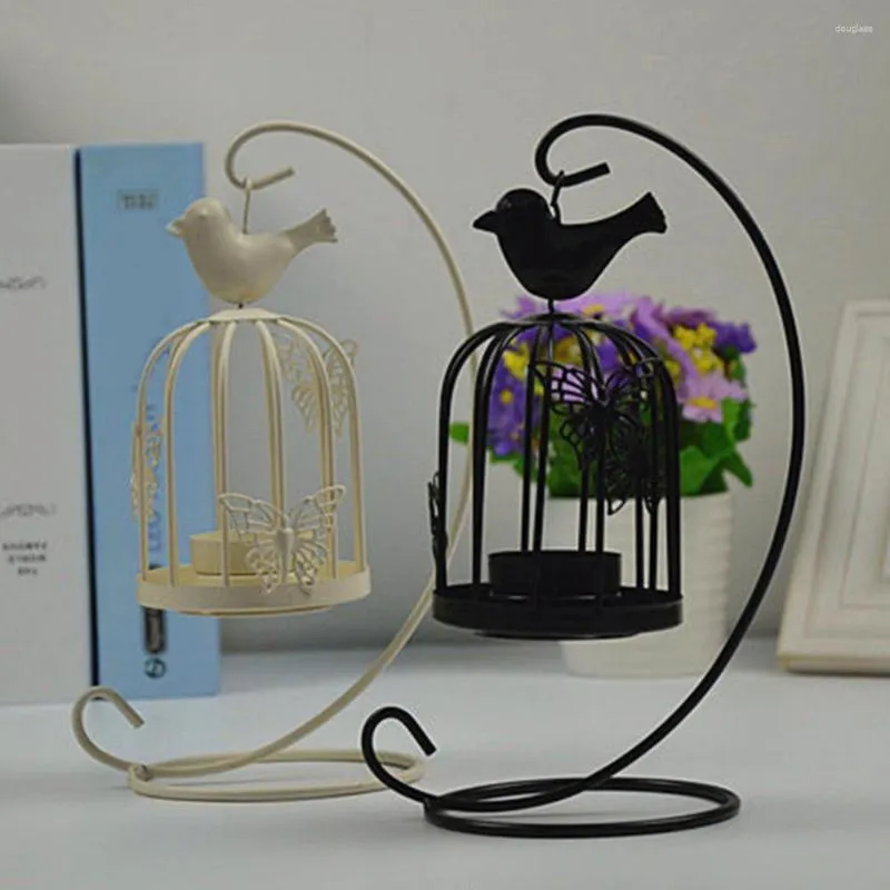 Candle Holders Stand Holder Vintage Lantern Birdcage Style Hanging Party Wedding Decor