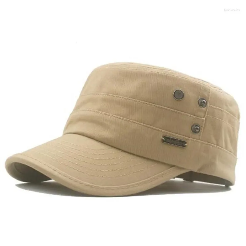 Berets 2023 outono masculino boné liso lavável algodão chapéus militares chapéu de golfe snapback acampamento pesca vintage marinha bonés para homens