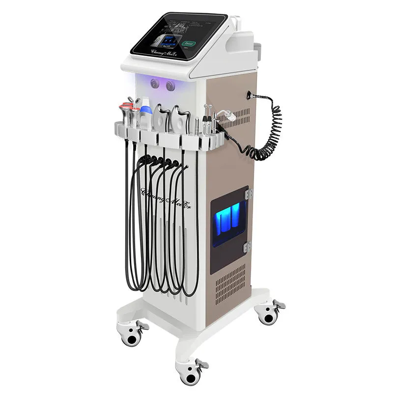 Beauty Oxygen Facial Machine Multifunctional Microdermabrasion Facial 9 in 1 Hydra Dermabrasion Machine