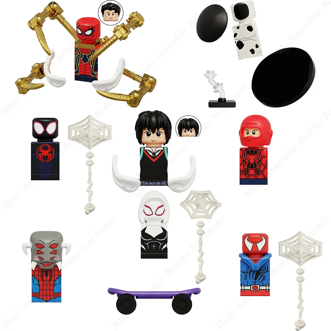 KT Blocks KT1069 KT1072 Movies Anime Heroes Bricks Dolls Mini Action Toy Figures Building Blocks Assemble Toys Kids Gifts