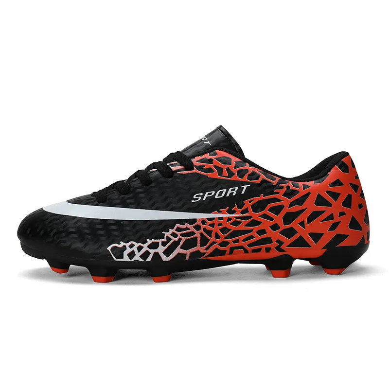 Veiligheidsschoenen Kinderen Voetbal FGTF Voetbalschoenen Kind Indoor Gras Sneakers Jongens Meisjes Atletische Training Sportschoenen Lange Spikes 230919