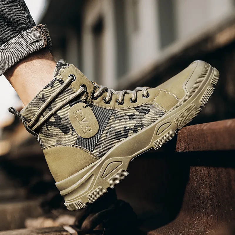 Botas Tacticas Mejoradas Botas De Entrenamiento De Combate Masculino Al Aire Libre Camping Antidesgaste Respuesta Rapida Zapatos De Senderismo Pesca Caza Zapatillas Hombres 230920 923 DHgate