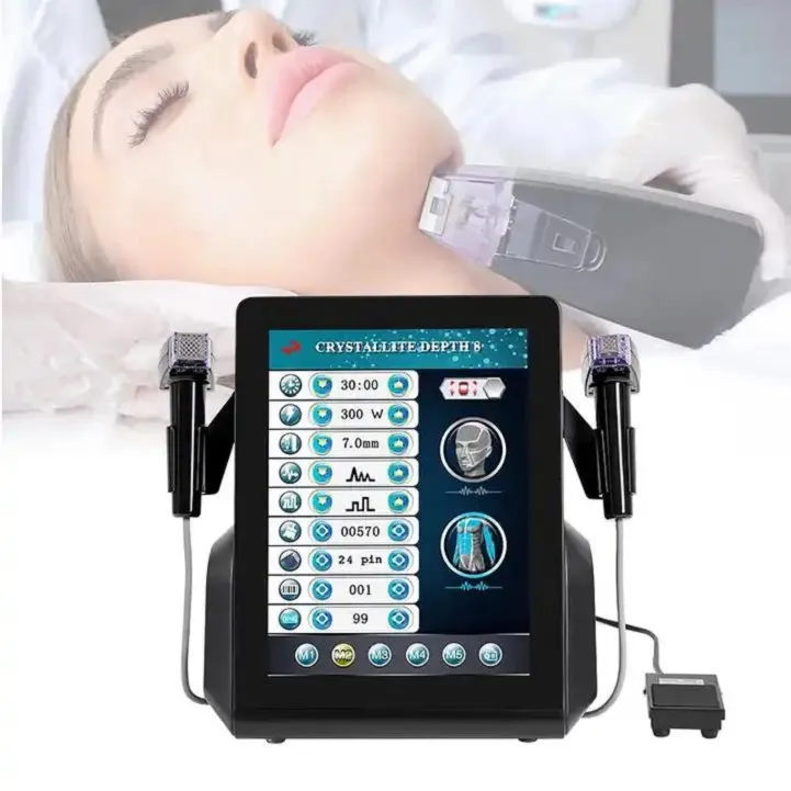 Heißer Verkauf Tragbare Morpheus 8 Fractional Maschine Rf Microneedling Patronen Maschine Für Akne Narben Entfernung