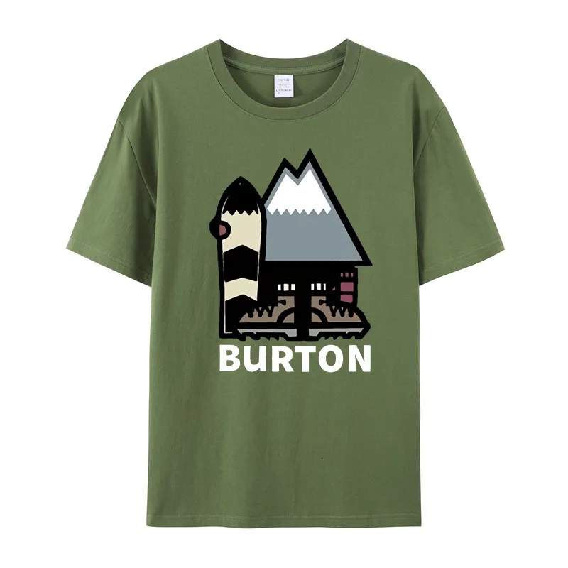 T-shirts pour hommes Burton Snowboards T-shirt Taille S 5XL 230920