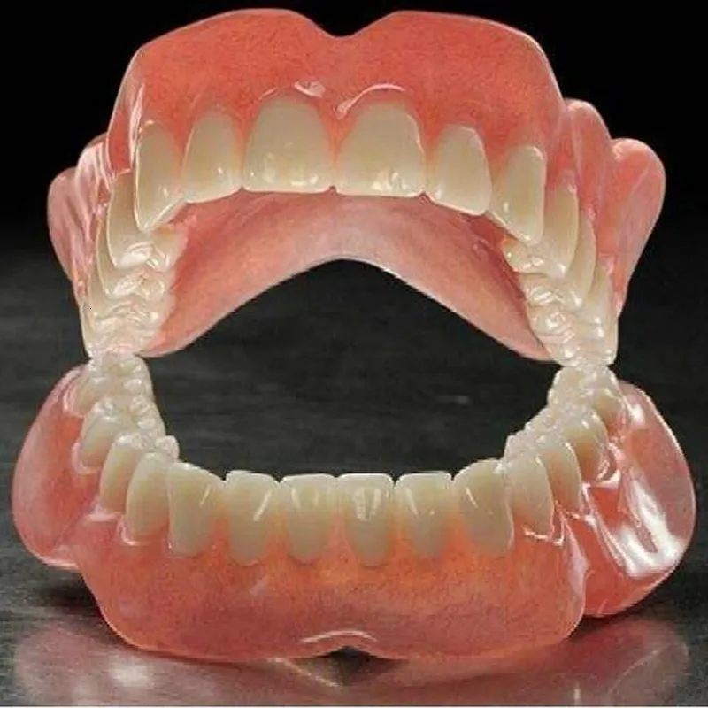 28pcsset Resin false teeth dentures Temporary fake Tooth Upper lower removable dental veneers dentadura postiza completa teeth whitening (2)