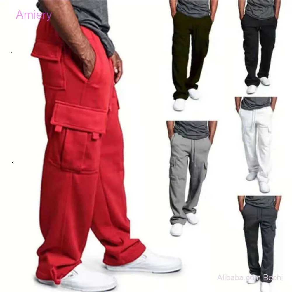 Men's Pants Multi Pocket Plus Size 3xl 4xl Jeans For Mens Casual Elastic Sweatpants Trousers Overalls Cargo pants For Man