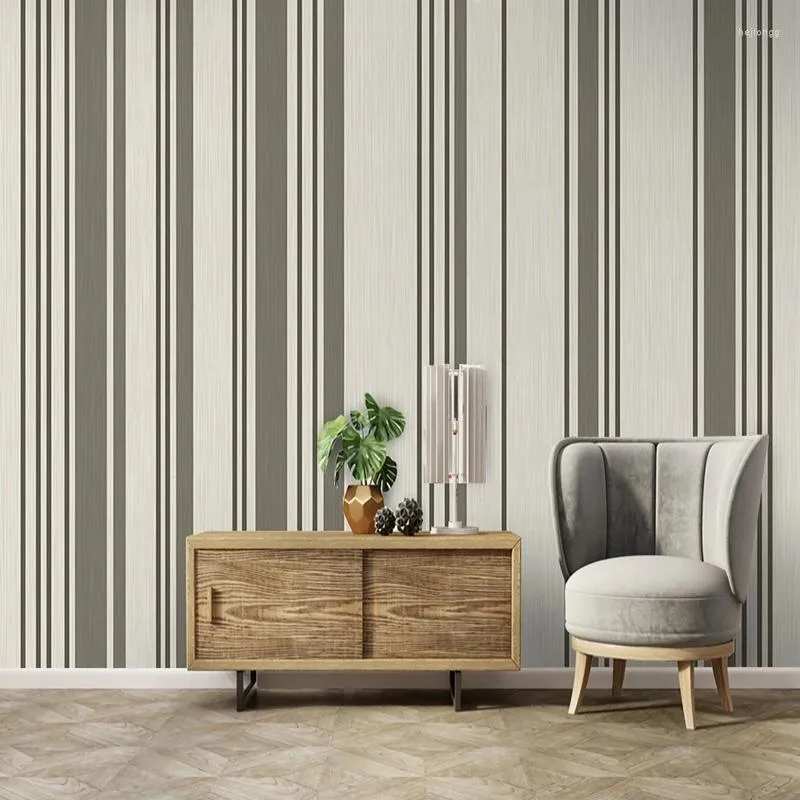 Wallpapers Benutzerdefinierte 3D-Tapete mit einfachen abstrakten Linien des modernen Lounge-Wohnzimmers, dekorative Wandgemälde, Schlafzimmer-Sofa-Hintergrundpapier