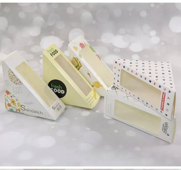 DHgate.com:Transparent Disposable Baking Paper Box for Sandwiches ...