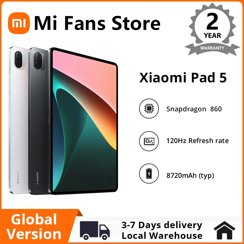 Xiaomi Mi Pad 5 Tablette 6 Go de RAM 256 Go de ROM Blanc Version