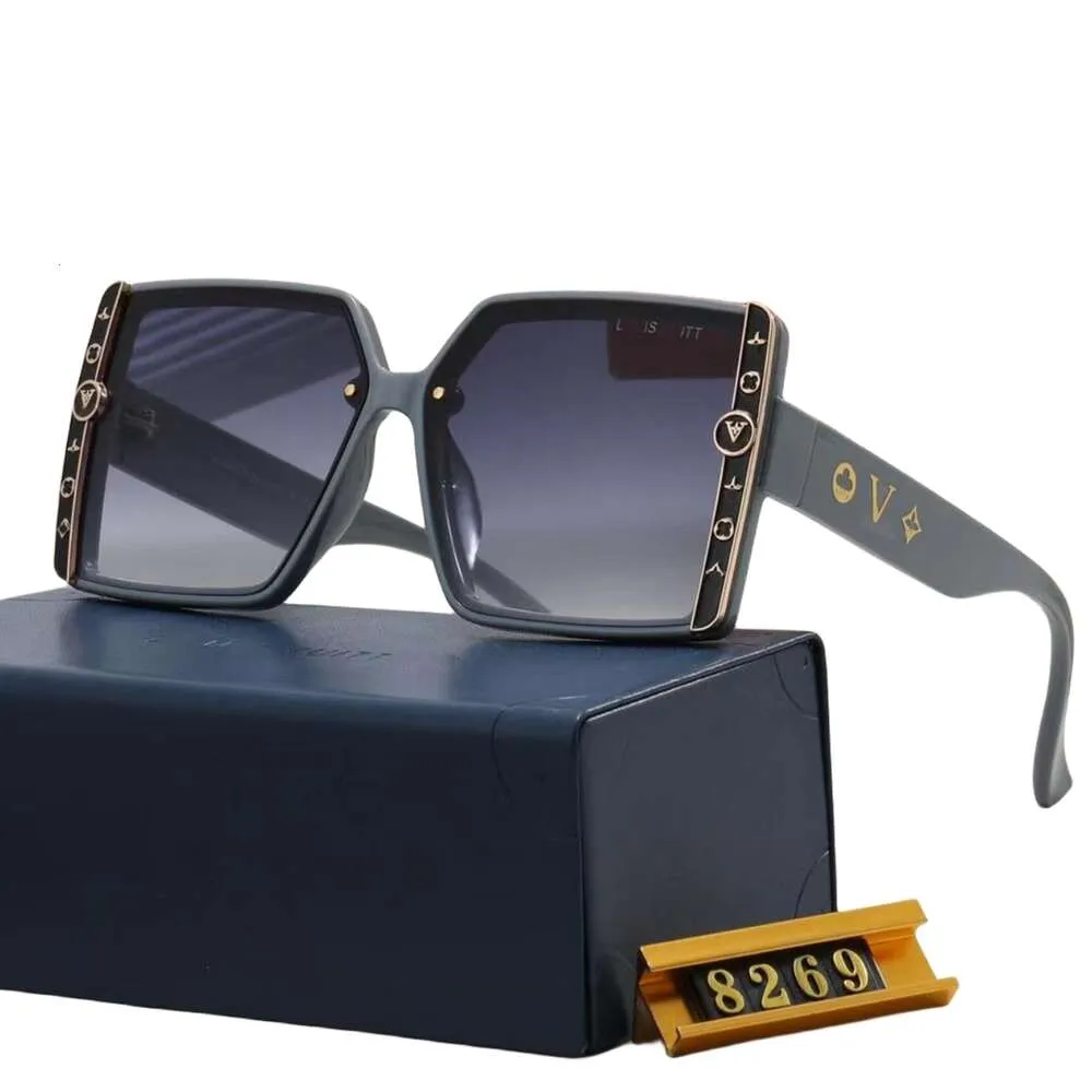 Projektanści luksusowe okulary przeciwsłoneczne dla kobiet oversize rama okulary spersonalizowane ramy projekt Uv400 Driving Beach spolaryzowane z okularami przeciwsłonecznymi szklanki przeciwsłoneczne okulary przeciwsłoneczne