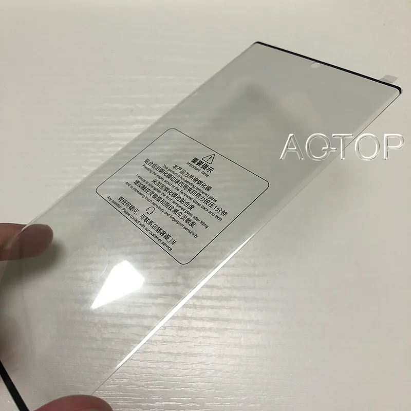 Tempered Glass Tpu Screen Protector With 3D Curved Edge Glue For