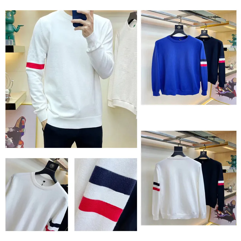 Pull hommes femmes mode luxe marque designer pull à manches longues vêtements pull coton à capuche vêtements imprimés géométriques Mo célèbre marque pull pour hommes