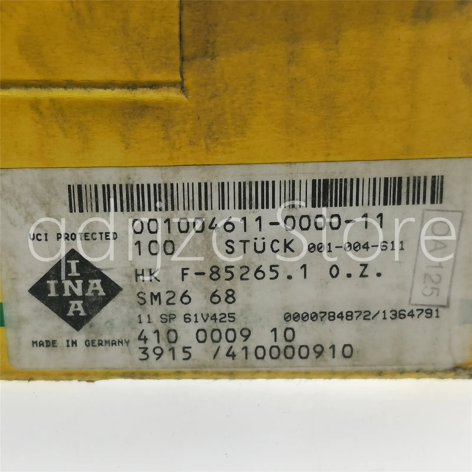 INA針ローラーベアリングF-85265 = 7E-HKS15X21X15 HK152115 15mm 21mm 15mm