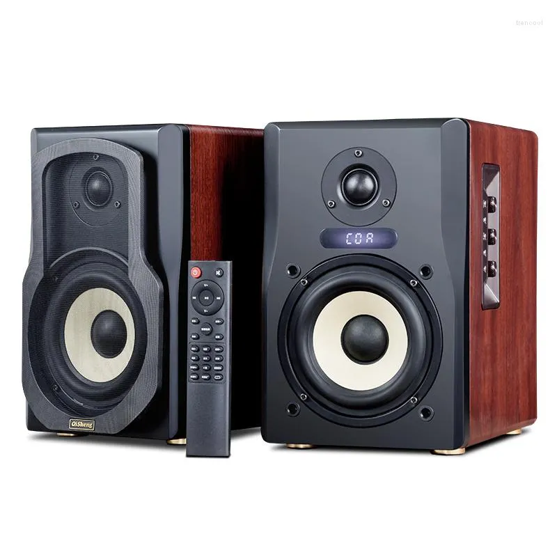 Kombinationslautsprecher 5.0 Bluetooth Desktop D15 Lautsprecher Power HiFi Audio Holz Aktives Bücherregal Surround Heimkino High Fidelity