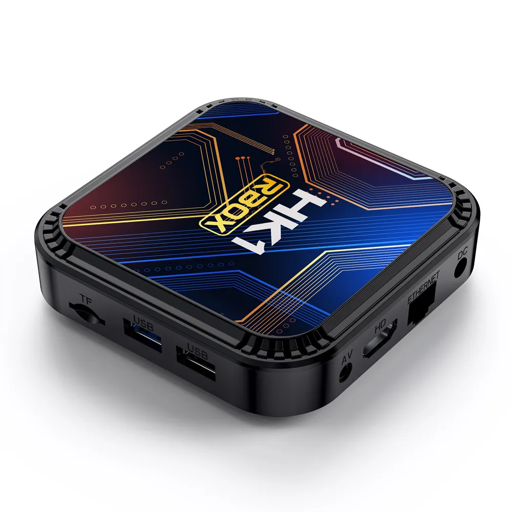 HK1 RBOX 4GB+128GB Android 11 TV Box - 4K Dual WiFi Bluetooth Media Player