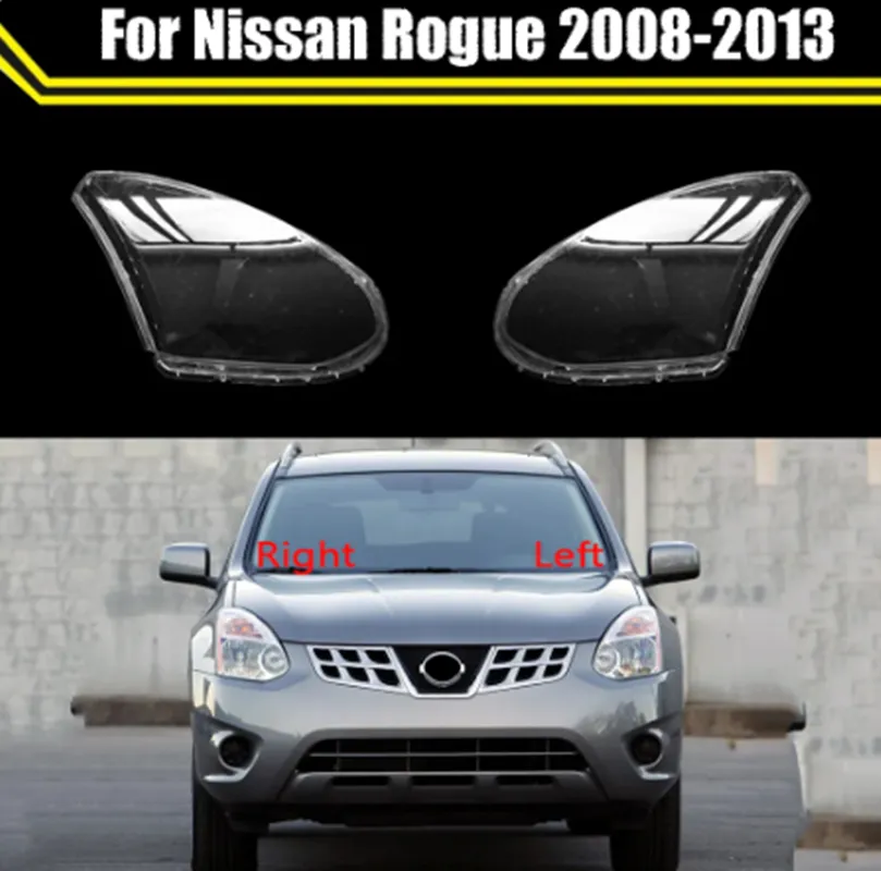 Transparent Front Glass Lens Hella Headlamps For Nissan Rogue 2008 2013