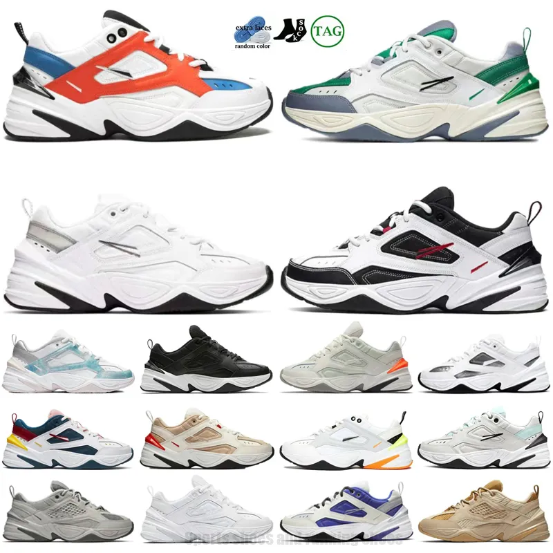 Esportes tênis de corrida esportes treinadores tênis designer zapatillas branco monarca o m2k tekno pai fora das mulheres dos homens eur 36-46