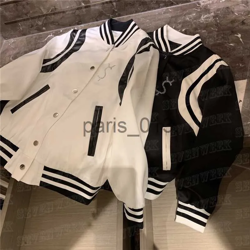 Men's JaCKets Fashion Little Designer Women's Baseball JaCKet Fashion letter-printed short Style JaCKet Hip Hop JaCKet Street wear x0920