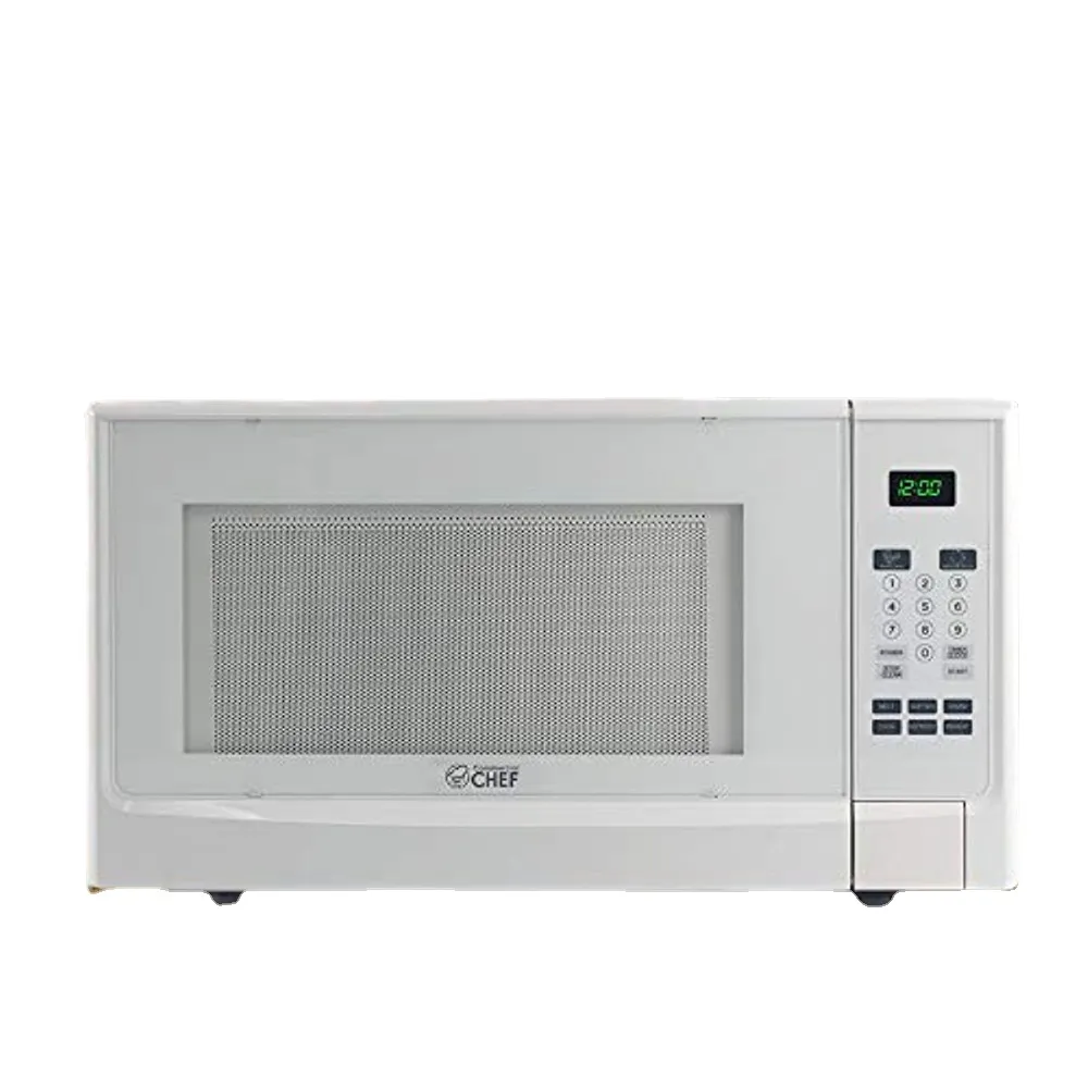 Forno de micro-ondas de bancada comercial CHM14110W6C - 1100 Watts, tamanho pequeno e compacto, 10 níveis de potência