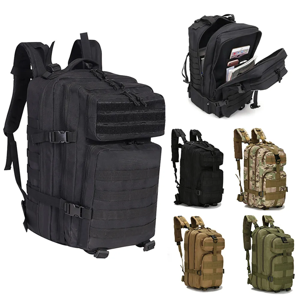 50l Senderismo Trekking Bolsa Militar Mochila Táctica Ejército Impermeable  Bolsa de Viaje al Aire Libre Camping